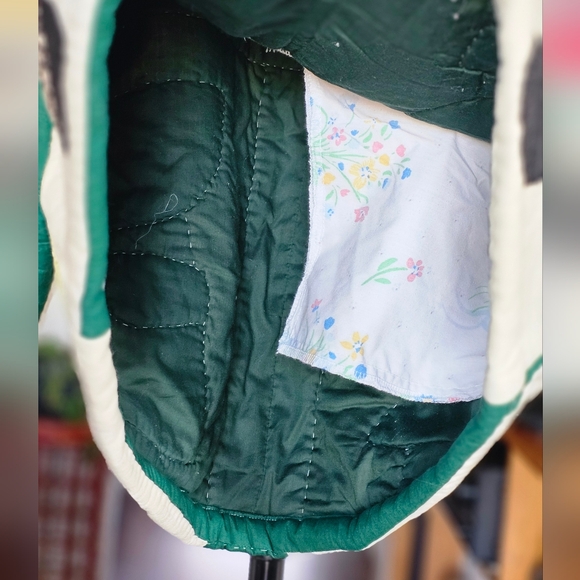 Psychic Outlaw Handmade Colorful Patchwork Pullover - Picture 8 of 10